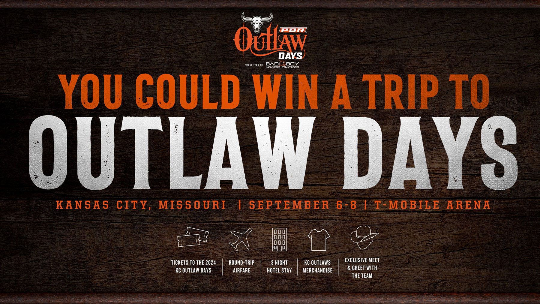 Enter to Win a Trip to Outlaw Days 2024!