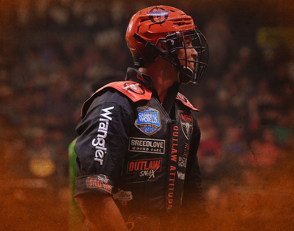Wrangler, proud sponsor of the Kansas City Outlaws.
